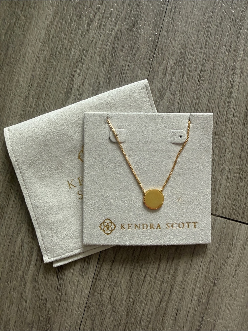 Kendra Scott Aubree Pendant Necklace in 18k Gold Vermeil